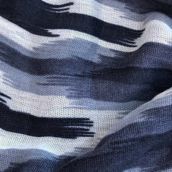 BP Nordstrom Ikat Abstract Chevron Scarf - Picture 4 of 8